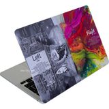 McStorey Macbook Pro M1-M2 Kılıf A2338 ile Uyumlu Kaplama Sticker Laptop Koruyucu BrainNL Gri