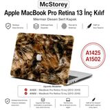 McStorey MacBook Pro Retina 13 İnç Kılıf A1425 A1502 Uyumlu Oniks Desenli Sert Kapak Mat TPU Hard Case İnce Hafif Çizilme Koruyucu Laptop KılıfıCTLW-09