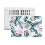 McStorey MacBook Pro Retina 13 İnç Kılıf A1425 A1502 Uyumlu Tropikal Yaprak Çiçek Desenli Sert Kapak Hard Case İnce Hafif Laptop Koruyucu Flower 10