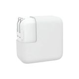 McStorey MacBook Şarj Aleti Kılıfı Silikon | 29W A1540, 30W A1882, 35W A2571 USB-C Uyumlu | MacBook 12 ve Air 13.3/13.6/15.3 Adaptör Koruyucu Beyaz