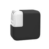 McStorey MacBook Şarj Aleti Kılıfı Silikon | 29W A1540, 30W A1882, 35W A2571 USB-C Uyumlu | MacBook 12 ve Air 13.3/13.6/15.3 Adaptör Koruyucu Siyah