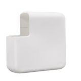 McStorey MacBook Şarj Aleti Kılıfı Silikon | 45W A1374/A1436 MagSafe 1-2, 70W A2520 USB-C Uyumlu | Air 11/13.3 ve Pro 14.2 Adaptör Koruyucu Beyaz