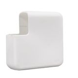 McStorey MacBook Şarj Aleti Kılıfı Silikon | 45W A1374/A1436 MagSafe 1-2, 70W A2520 USB-C Uyumlu | Air 11/13.3 ve Pro 14.2 Adaptör Koruyucu Beyaz