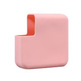 McStorey MacBook Şarj Aleti Kılıfı Silikon | 60W A1344/A1435 MagSafe 1-2, 61W A1718/A1947, 67W A2518 USB-C Uyumlu | MacBook Pro Adaptör Koruyucu Pembe