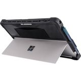 McStorey Microsoft Surface Pro Darbe Emici Tablet Kılıf Rugged Sert Koruyucu Kapak Uyumlu Pro 7 Pro 6 Pro 5 Pro 4 Hybrid PC TPU Çerçeve Kickstand Destekli Kalem Yuvalı Siyah