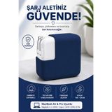Mcstorey Şarj Aleti Silikon Kılıfı Macbook Pro Air Magsafe 1-2 60w Type-c 61w-65w-67w Uyumlu
