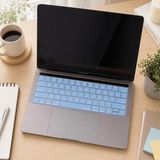 McStorey US İngilizce Klavye Koruyucu MacBook Pro 13 15 Touch Bar Uyumlu A1706 A1989 A2159 A1707 A1990 | Amerikan Düz Enter ANSI | Silikon Keyboard Cover Bebe Mavisi
