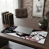 McStorey ZEN XXL Mouse Pad 90x40 cm, Büyük Masa Matı, 3 mm Dikişli Kenar, Kaymaz Kauçuk Taban, Gaming Mousepad – Death & Life Samurai