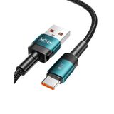 MCVEM 100W A'dan C'ye Hızlı Şarj Veri Kablosu Android, iPad'ler, iPhone 15 ve USB C Şarj Girişli Cihazlar için 3.3 Ayaklar