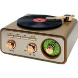 MD-1217BT Nostaljik Vintage Bluetooth Hoparlör & Radyo | Fm-Am-Sw | USB – Tf Kart – Aux – 1200 Mah - Ahşap