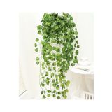 MD Aspiz Flowers 1 Adet Yapay Kaliteli Sarmaşık 90 Cm 9 Dal __ Buketi Demeti Çit Ağacı Duvar Asılı Saksısız Sarkan