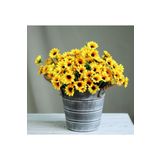 MD Aspiz Flowers 2 Adet Yapay Ayçiçeği Bitki Demeti __ Pampas Sarmaşık Ayçiçek Ay Çiçeği Yağı Sıvı Lale Kokina Gul