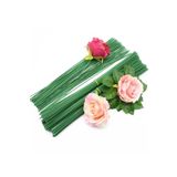 MD Aspiz Flowers Çiçek Teli 2mm 25 Adet 36 Cm _ Büyük Pastacılık Yeşil Yapım Kokina Bandı Sapı Toptan Kalın Dalı