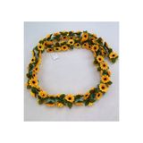 MD Aspiz Flowers Yapay Ayçiçeği Sunflower Bitki Demeti .. Pampas Sarmaşık Ayçiçek Sarkan Ay Çiçeği Lale Yağı Kuru Gul