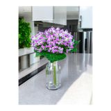 MD Aspiz Flowers Yapay Lüx Cipso Demeti 7li ( Saksısız ) Gelin Buketi Büyük aranjman Vazo