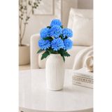 MD Aspiz Flowers Yapay Lüx Krizantem Kartopu ___ Yıldız Çiçeği Karanfil ağacı sarmaşık Gelin Buketi saksısız