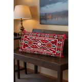 md home carpet Anadolu Şark Köşesi Yastık - Otantik Kilim Desenli, Doğal Dokulu, Dayanıklı Minder Yastığı 42x95
