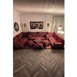 md home carpet Şark Köşesi Minder Takımı | Yer , Sırt Minderi, Etnik Desen, Salon ve Ev İçin 20 Parça Süngerli