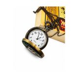 MD Moda Accessories Baykuş Desenli Vintage Köstekli Saat Kolye