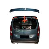 md tuninggaraj Fiat Doblo 2024-2026 (KİAMA BLUE BOYALI) MD Model SPOİLER