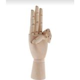Md Vitrin Dekorasyon Linea Eskiz Model Manken Ahşap El 24CM