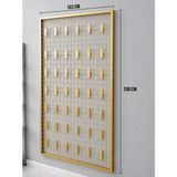 MD Vitrin Dekorasyon Pano 103X200 cm 5x5 50 Adet 15 cm Kanca Dahil