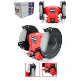 MD3220F Elektrikli Taşlama Makinesi 350W Çark Motoru Zımpara 2950RPM Balta Bıçak Bileme