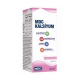 MDC Kalsiyum Magnezyum Çinko Vitamin D 150 ml Şurup