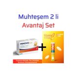 Mdc Medica Pharma MDC Pemovo Plus 30 Tablet + MDC Vitamin C & Çinko & Vitamin D 20 Efervesan Tablet