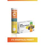 MDC Vitamin C, Çinko, Vitamin D 20 Efervesan Tablet Ve Black Garlic