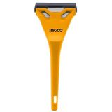 Mddrr INGCO 7 İnç Pencere Kazıyıcı Temizleyici, 1 Kesme Bıçaklı Bıçak, Çok Amaçlı Temizleme Aleti, Boya, Etiket, Çıkartma ve Fayans Pencereleri için, Sarı, HGS31751