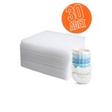 MDesign 30 Adet 30cmx30cm Şilte Tabak Arası Bardak Mutfak Eşyası Sarma ve Taşıma Koruyucu Ambalaj Malzemesi