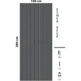 Mdf Ahşap Akustik Duvar Paneli 100X280 cm - 100 x 280 cm
