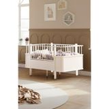 Mdf Beşik, Beyaz Dünya Büyüyen Beşik 80X130 - Beyaz Dünya Karyola 80X190