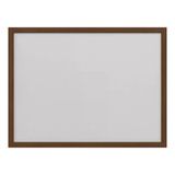Mdf Çerçeve Yazı Tahtası 45X60cm - Beyaz
