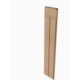 Mdf Cnc Işlemeli Dekoratif Boyanabilir Duvar Paneli 102x18cm 6mm 102x18cm