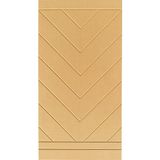 Mdf Cnc Işlemeli Dekoratif Boyanabilir Duvar Paneli , Iskandinav Duvar Paneli , Duvar ÇITASI(54X103) - MODEL 3