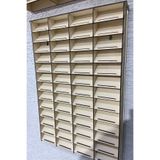 mdf Eğimli Ahşap Duvar Araba Rafı (küçük)