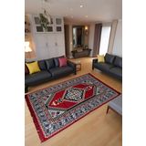 mdhomecarpet Türkiye Şark Köşesi Halısı - Otantik Kilim Desenli, Doğal Dokulu, Dayanıklı Salon ve Balkon Halısı