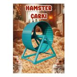 MDİZMİR Hamster Çarkı / Standlı Çark / Yeni Nesil Renkli Çark / Petshop ( Karışık Renktir.)