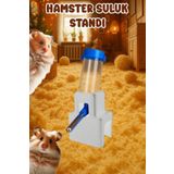 MDİZMİR Hamster Suluk Standı ( Beyaz ) Hamster Sulugu Dahil Değidir.