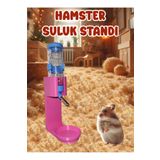 MDİZMİR Renkli Hamster Suluk Standı Suriye Hamsterı Suluk Stand MDizmir Petshop