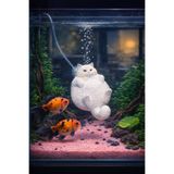 MD×JOA Akvaryum Hava Taşı ✸ Kedi Hava Taşı ✸ KarmaRenk ✸ MD İzmir Petshopı