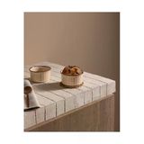Mdm Coco Kleby 2'Li Natural Sufle Kabı - Krem - 10 Cm