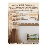 mdmetadesign Kayın Renk Mdf Dekoratif Duvar Çıtası (70x11.5)cm