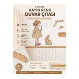 mdmetadesign Kayın Renk Mdf Dekoratif Duvar Çıtası