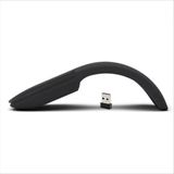 MDS Katlanabilir Mouse Ark Dokunmatik Kablosuz Ultra ince, Sessiz, 2.4g USB Alıcılı, Pc/laptop Uyumlu - Siyah