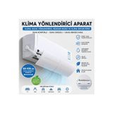 MDS Klima Yönlendirici Aparat 58-105 cm | Klima Hava Yönlendirici, Rüzgar Kesici ve Klima Siperliği
