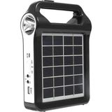 MDS Solar Şarjlı Kamp Feneri Güneş Enerjili Powerbank Taşınabilir USB Çok Amaçlı Aydınlatma - Çok Renkli