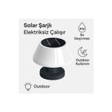 MDS Solar Şarjlı Masa Lambası IP54 Su Geçirmez LED
